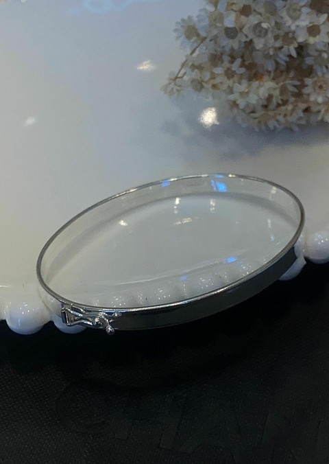 BRACELETE GROSSO 1MM - PRATA 925