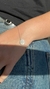 PULSEIRA CIRCULO MADREPÉROLA - PRATA 925 na internet