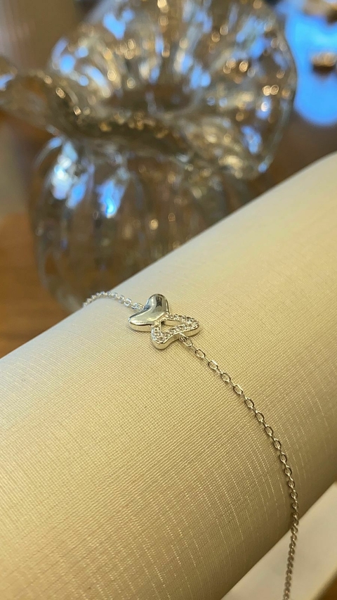 PULSEIRA BORBOLETA - PRATA 925 - comprar online