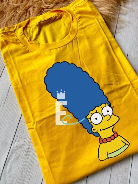 Camiseta SimpsonsMarge- Amarela - comprar online