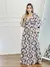 Vestido Longo Flora - Estp Bege