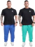 Kit 2 Calças Masculina Fitness -Azul Royal + Verde Agua - comprar online