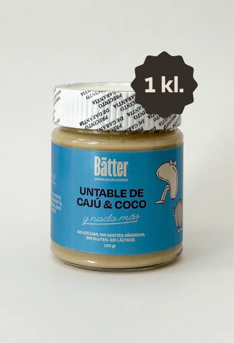 Pasta Untable de Castañas de Cajú & Coco / 1 kl