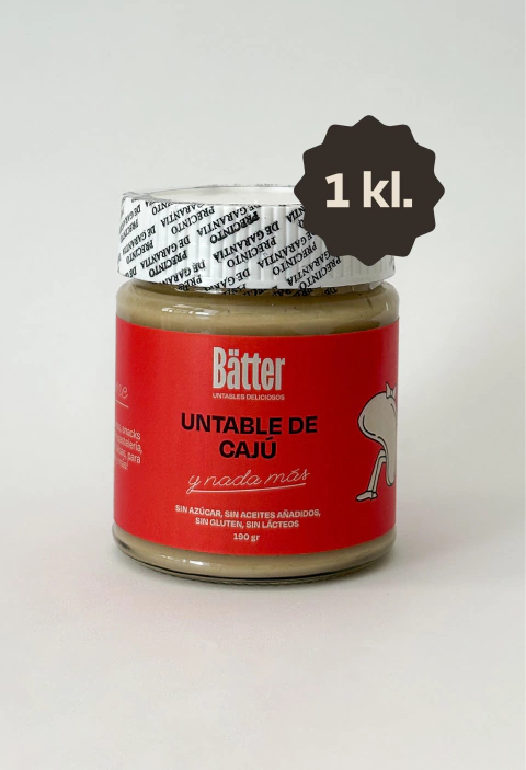 Pasta Untable de Castañas de Cajú / 1 kl