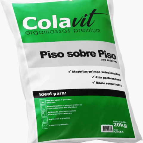 ARGAMASSA 20 KG - COLAVIT - PISO S/ PISO - CINZA - comprar online