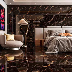 CERÂMICA LUME (75X75) REF: NERO PORTORO - A CX C/ 2,81 na internet