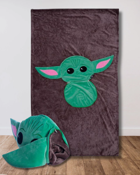 Almofada 2 em 1 Baby Yoda