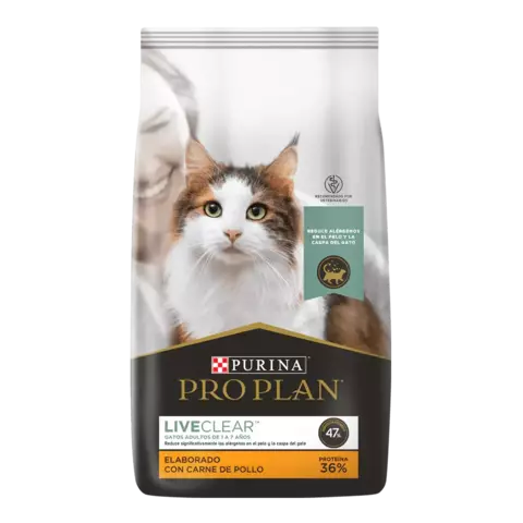 PRO PLAN GATO LIVE CLEAR 1 KG - comprar online