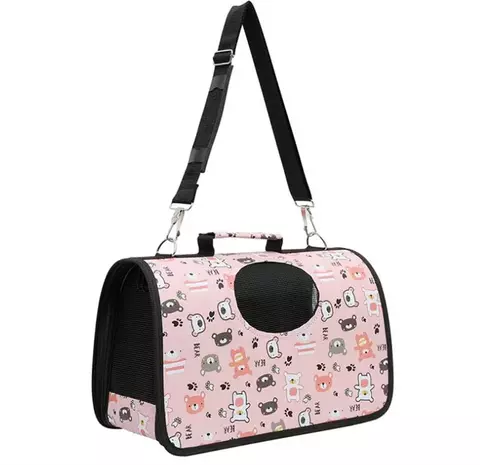 BOLSO TRANSPORTADOR SIMIL CUERO MEDIANO - comprar online