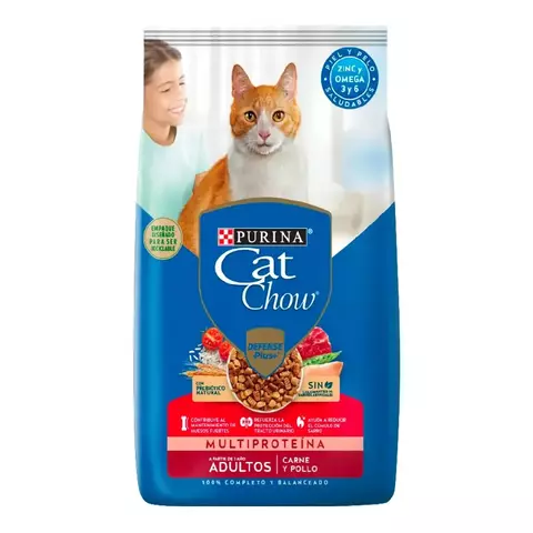 CAT CHOW ADULTOS CARNE 1 KG - comprar online