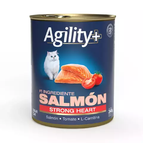 LATA AGILITY + GATO STRONG HEARTH 340 GRS - comprar online