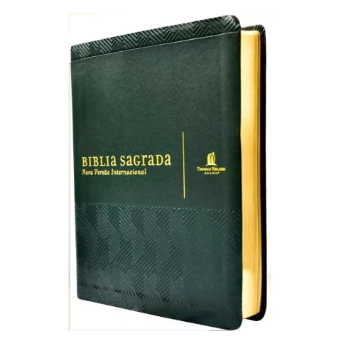 Bíblia Sagrada NVI Capa Verde Letra Normal Espaço Anotações - comprar online