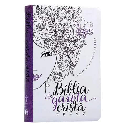 Bíblia Sagrada NTLH da Garota Cristã Capa Glitter - comprar online
