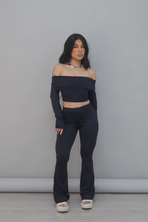 CONJUNTO MILANO - PRETO