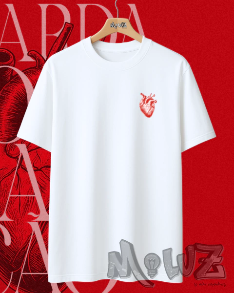 Camiseta Cristã Guarda o Teu Coração Provérbios Unissex Feminina e Masculina Camisa 100% Algodão - Mluz