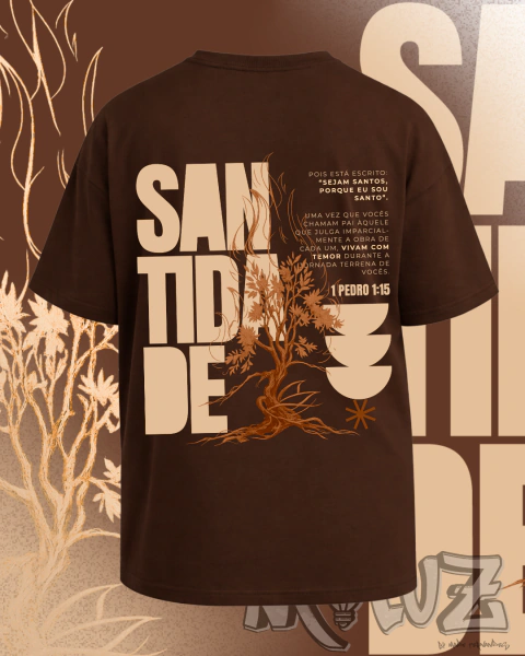 Camiseta Cristã Santidade Pedro Gospel - comprar online