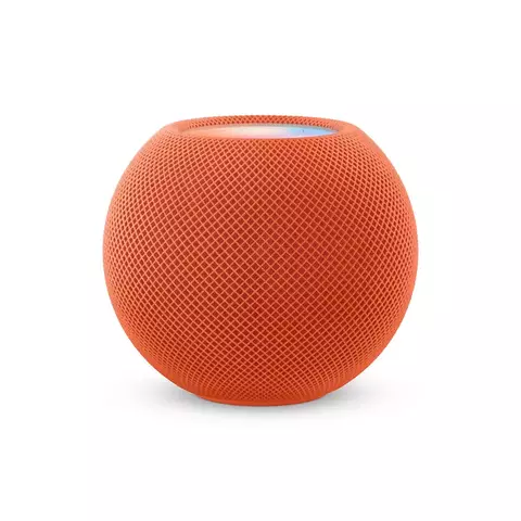 Bocina Apple HomePod Mini alámbrica NARANJA