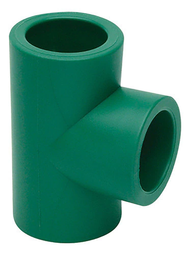 Tee Hembra Hembra 32mm X 32 Mm Fusion Latyn Agua Packx10 Acabado Mate Color Verde