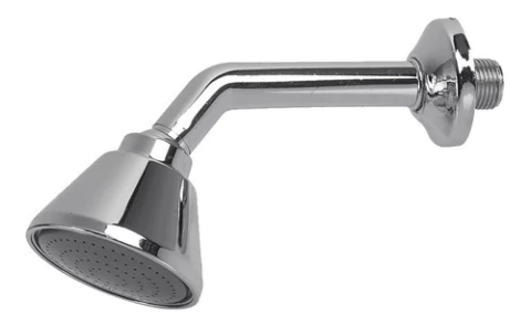 Flor De Ducha Lluvia Redonda Completa 20cm Con Brazo