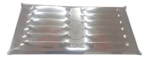 Reja Rejilla Ventilacion 15x30 Cm Acero Inoxidable Pack X5