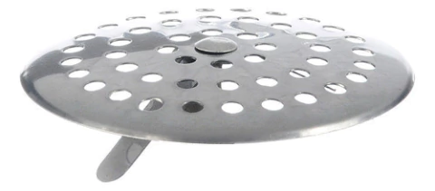 Rejilla Filtro Universal Acero Bacha Pileta Cocina Color Plateado