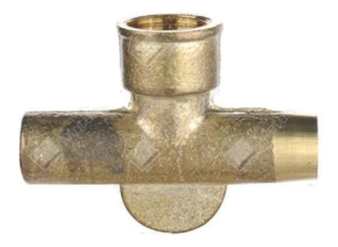 Tee Pipa Para Soldar Plomo 1/2 Bronce Repuesto