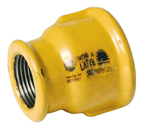 Cupla Reduccion Epoxi Gas Hembra 1 X 1/2 Aprobada Latyn
