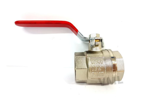 Valvula De Paso Llave Esferica Bronce 1 1/2 Pulgadas