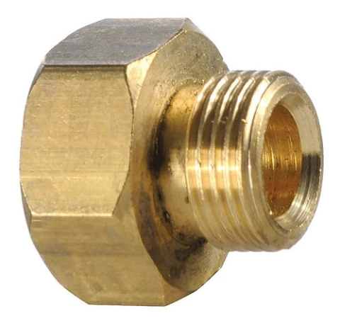 Buje Tuerca Reduccion Bronce Hembra 1/4 Macho 1/8 P/ Virola