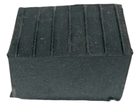 Regaton De Goma Rectangular Para Escalera Por Unidad