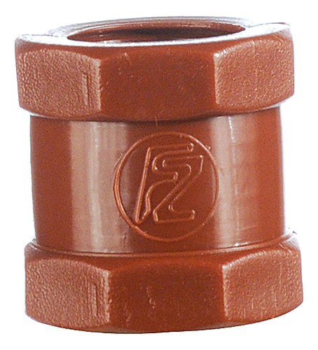 Cupla De Polipropileno H-h 3/4 Pulgada Para Agua Pack X10 Un