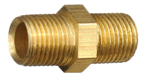 Rosca Con Tuerca 1/8 Entrerosca Para Virola Bronce Repuesto