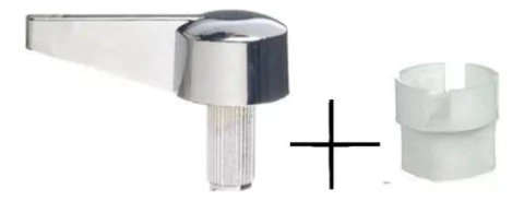 Manija Perilla Metalica Estriada Repuesto Mochila Ferrum