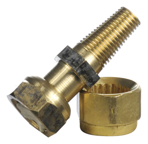 Union Acople Para Caño De Plomo Sin Soldar 1/2-1/2 Hembra Liviano 709/50