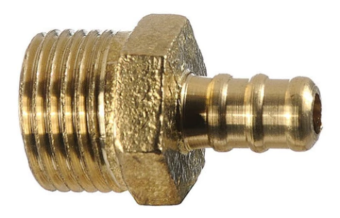 Teton Macho 1/2 Bronce Fundido Con Espiga P/manguera Pack X4