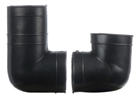 Codo Corto Y Largo Para Sifon De Goma Bacha Pileta Cocina