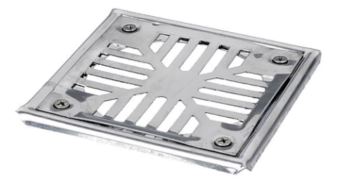 Reja Rejilla 10,5 Cm Reforzada Con Marco Acero Inoxidable