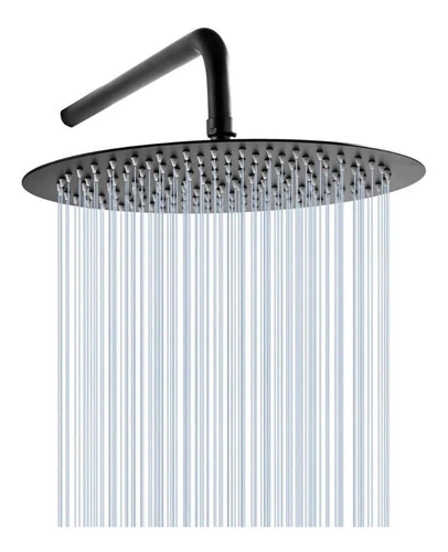 Flor De Ducha Redonda 15 X 15 Articulada De Acero Inoxidable