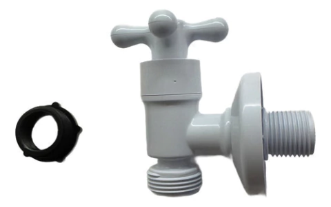 Canilla Plastica Para Lavarropa Viqua