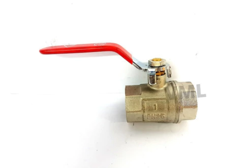 Valvula De Paso Llave Esferica Bronce 1 Pulgada