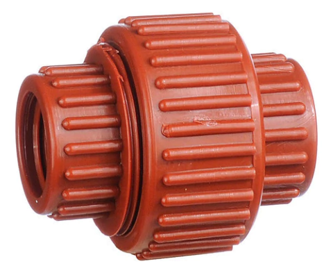 Union Doble De Polipropileno H-h 3/4 Para Agua Pack X10unid