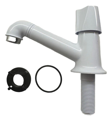 Canilla Plastica Lavatorio De 1/2 Volante Allegro Viqua