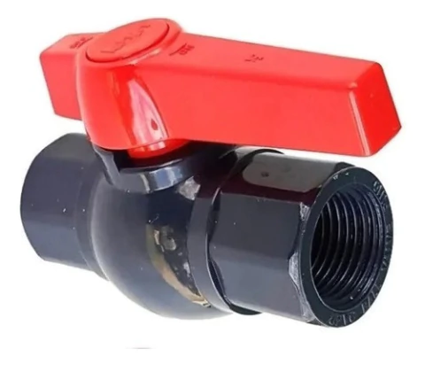 Válvula Llave Para Agua Esférica ½'' Plástica Cod 50112