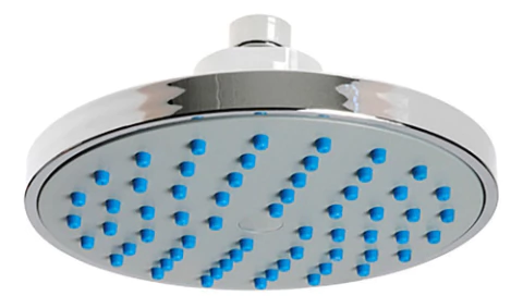 Flor De Ducha Lluvia Redonda 15,5 Cm Articulada Anticalcarea