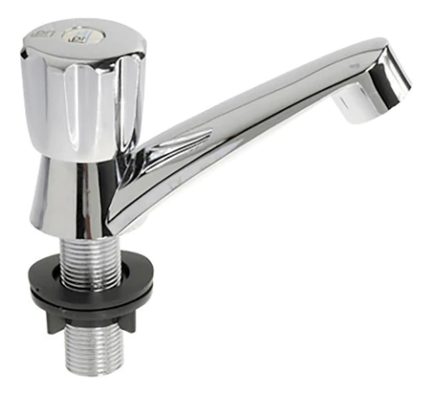 Grifería Canilla Baño Lavatorio Abs Cromo Cierre Cerámico