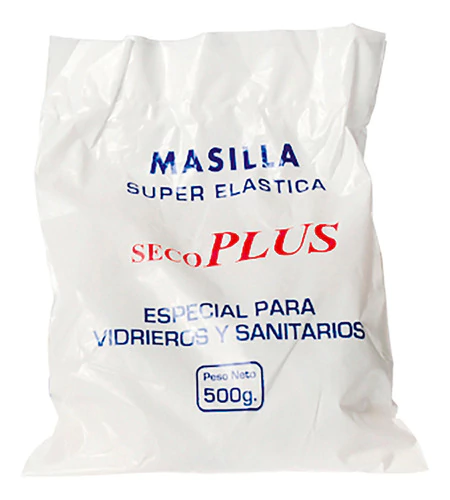 Masilla Sellador Elastica Para Vidrieros Sanitarios X1/2kilo