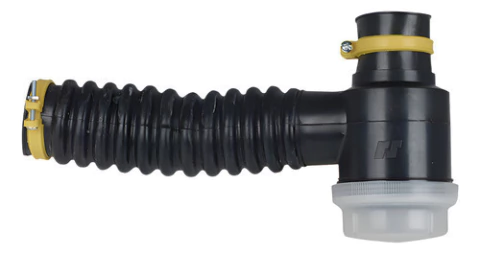 Sifon Simple Para Bacha Pileta De Pvc A Codo Reforzado