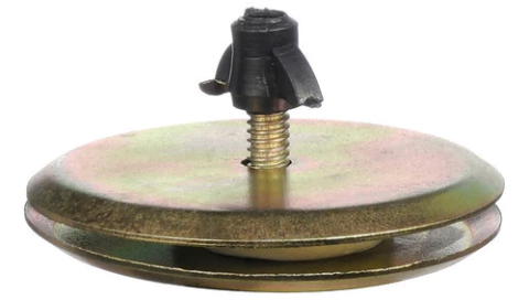 Tapa Tapon Completa De Metal Para Sifon Bacha Pileta Cocina