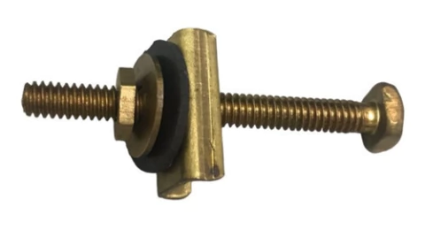 Tornillo Bulon De Bronce Para Soporte Inodoro Plastiversal