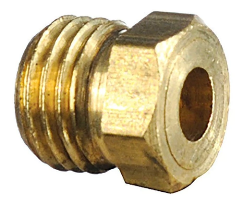 Arandela Tuerca Entera De Bronce Para Termocupla